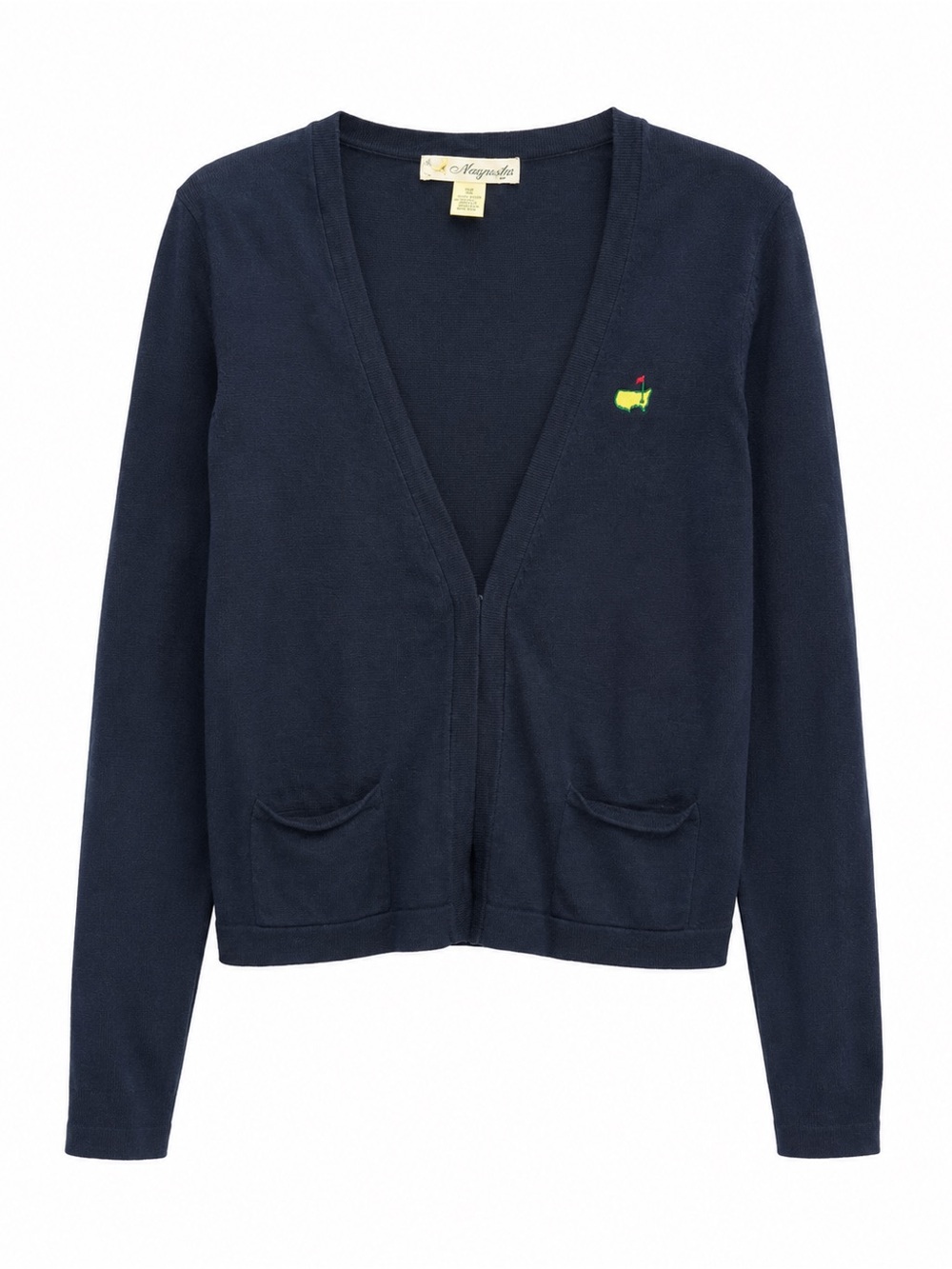 Magnolia Lane Masters Augusta National Navy Cardigan Sweater